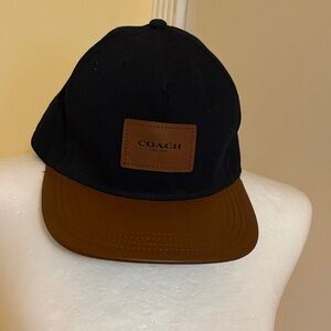 Coach Black and Brown Men's Cap
